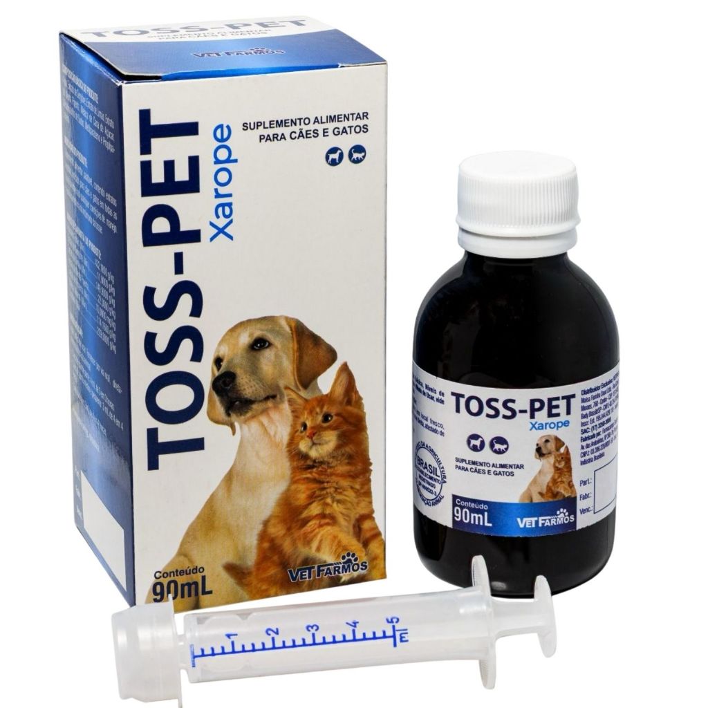 TOSS PET XAROPE 90 ML VETFARMOS
