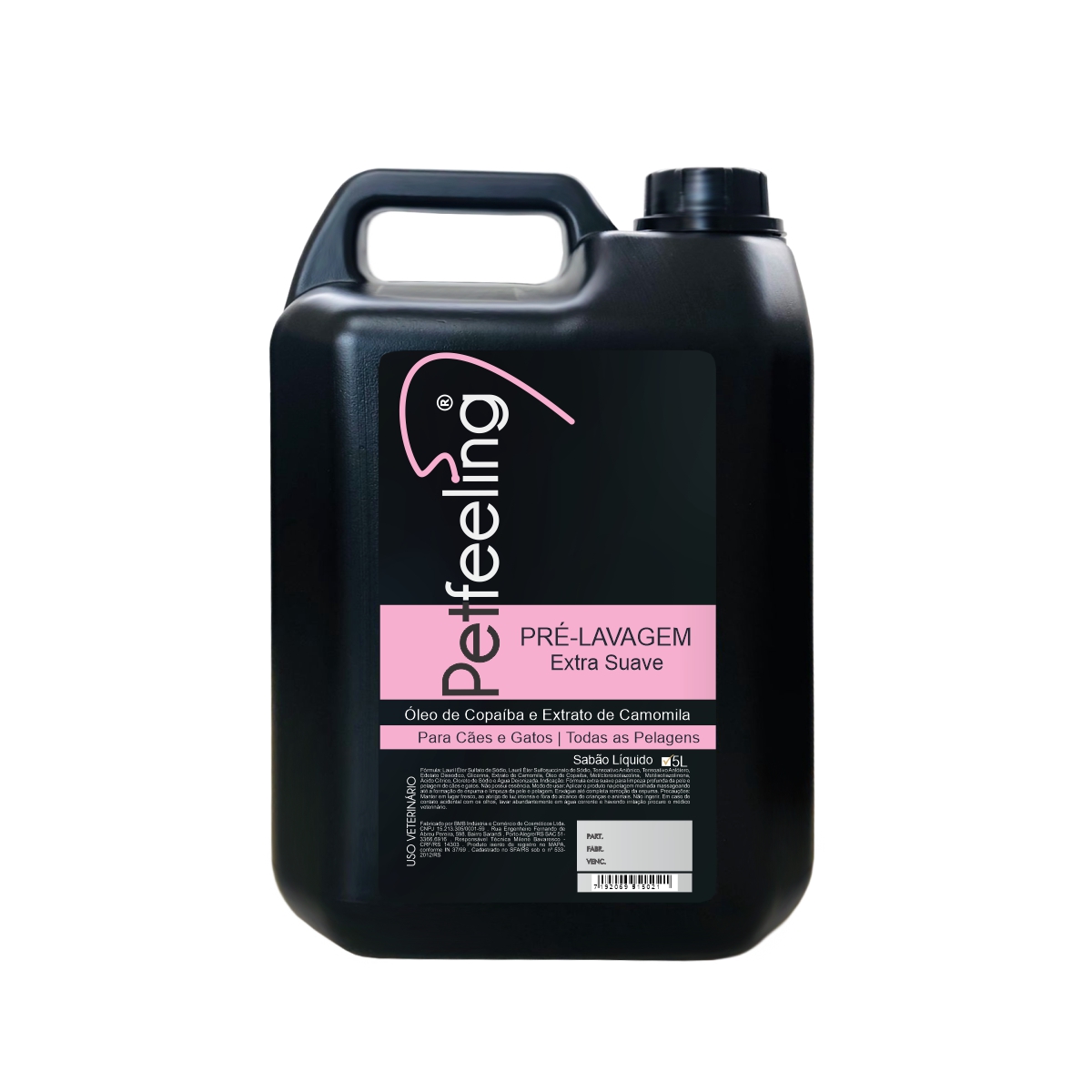 SH PRE LAV EXTRA SUAVE 5L PET FEELING