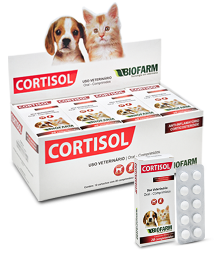 CORTISOL PET 10MG C/20 COMPR BIOFARM