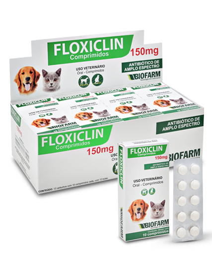 FLOXICLIN PET 150MG COMPR BIOFARM