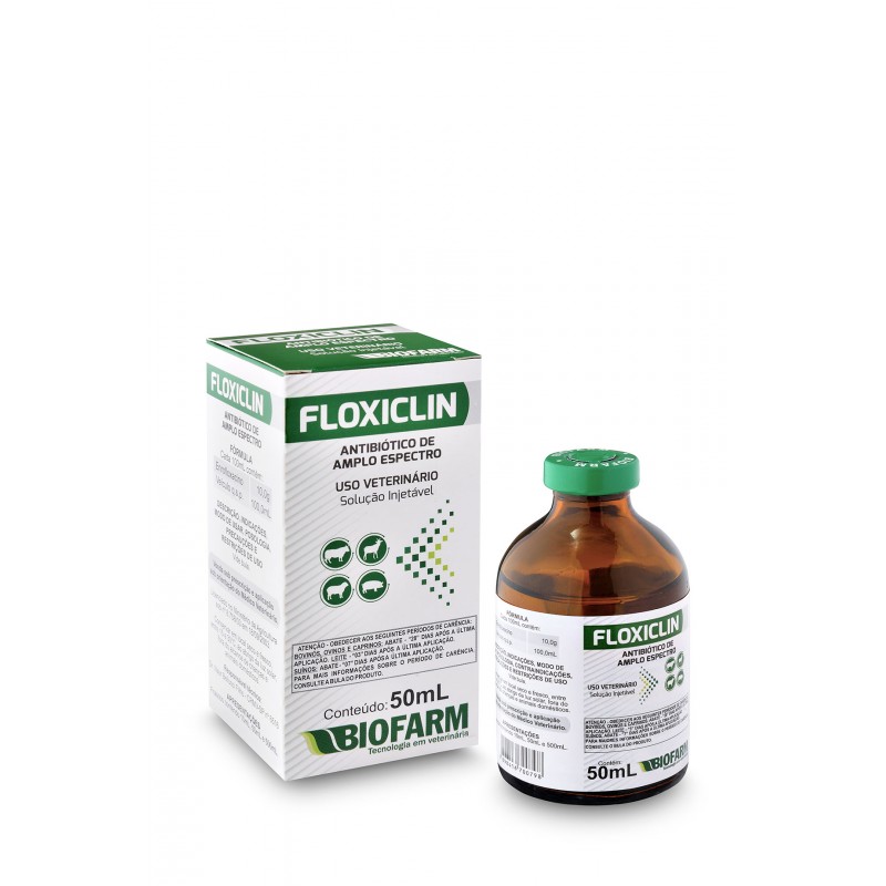 FLOXICLIN INJ 10% 50ML BIOFARM
