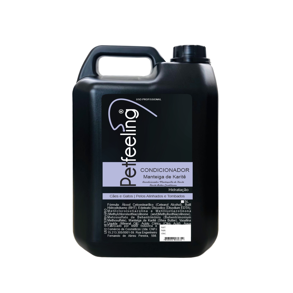 CONDIC MANTEIGA DE KARITE 5L PET FEELING