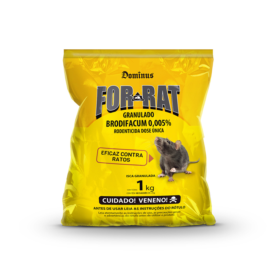 FOR RAT GRANULADO 40X25G DOMINUS