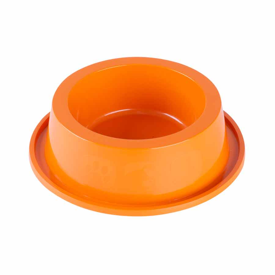 COMEDOURO  300ML AF LARANJA DURAPETS