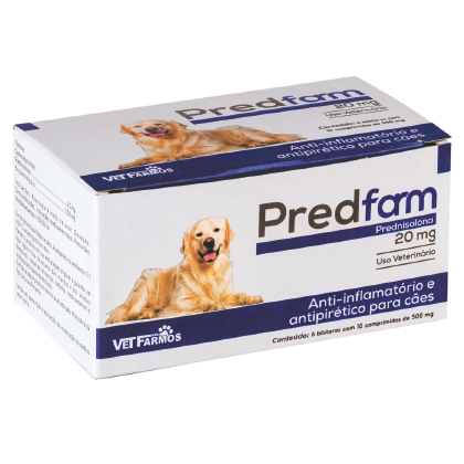 PREDFARM DISPLAY 20MG C/ 6 BLISTER VETFA